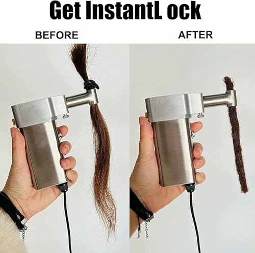 Machine à dreadlocks électrique avec 6 trous de remplacement interchangeables - 5