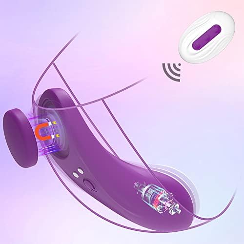 JOYKOL Mini Super Remote Wireless Remote Control Vibrating Toys, Pleasurable Adult Tools Waterproof Portable Electric Massager Vibrating Paintes with Controller (Purple)