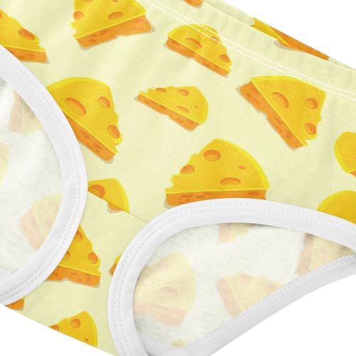 Cheese Yellow Toddler Girls's Underwear 2T 23031684