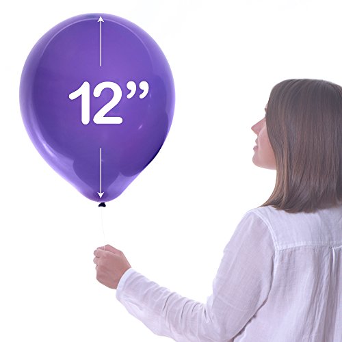 Winkyboom 110 Balloons Assorted Color 12 Inches 11 Kinds Of Premium Latex Balloons For Kids Birthday Party Decor, Colorful Rainbow Arch Decoration #TOP2