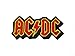 Produktbild CoolPart, AC/DC-Logo zum Aufnähen/Aufbügeln, bestickter Aufnäher, ideales Geschenk