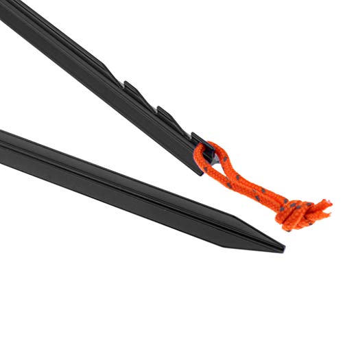 YIJU 10 Unidades de Treinamento de Estacas Multiuso para Estacas - Preto