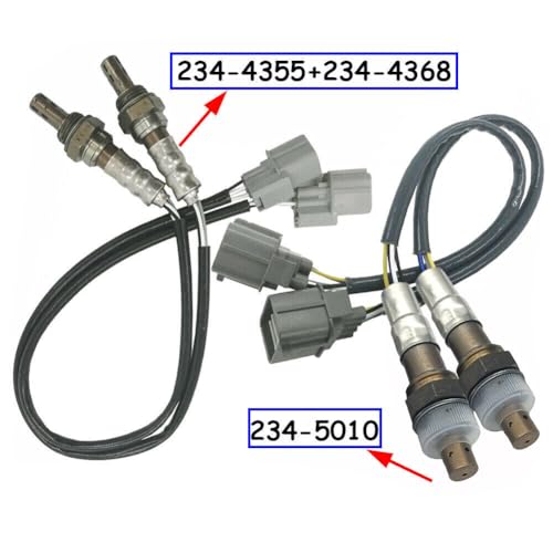 4pcs Sensor de Oxígeno Relación Aire Combustible Honda Accord 2003-2007 miniatura 3