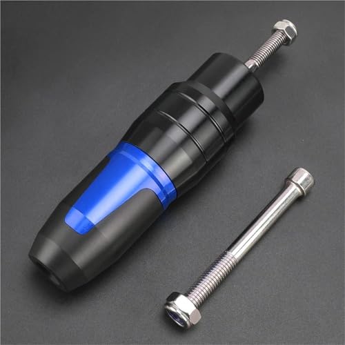 Protection échappement moto VOGE DSX525 antichute curseur 525DSX bleu