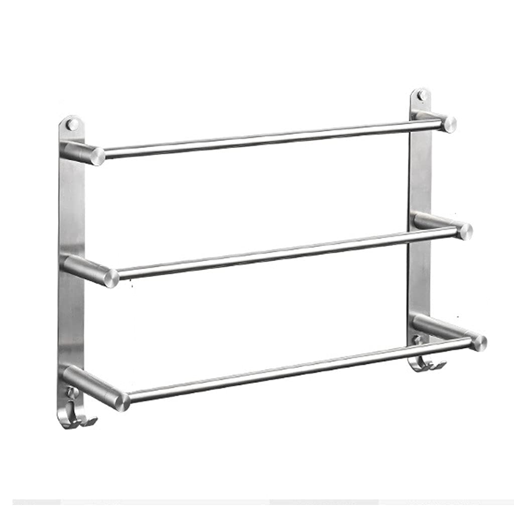 Multi-serviette rack de serviette anti-rouille pour éliminer l'humidité de la douche