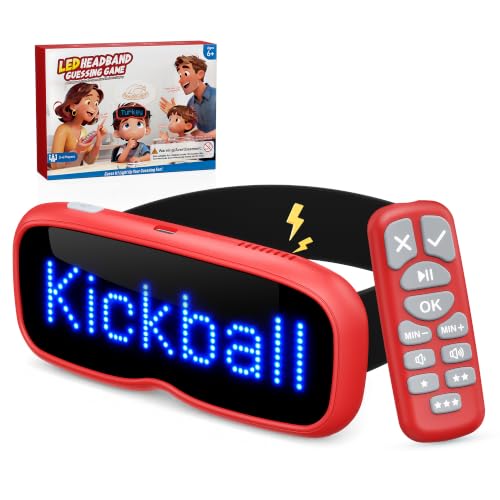 ORSEN LED Board Games for Kids, Catch Phrase Game with 885 Vocabulary Words, 3 Difficulty Levels, No Apps No Ads Headbands Game, Family Games for Kids & Adult,Size L