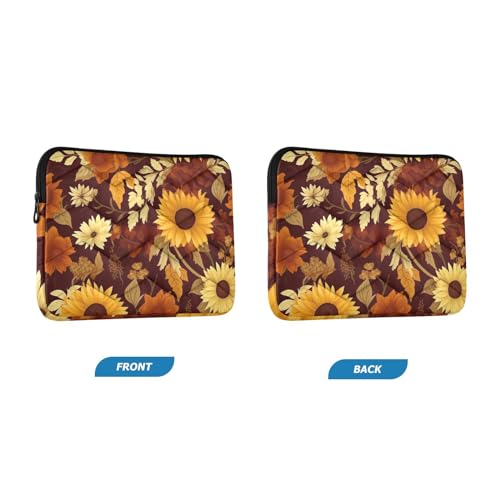 Funda para portátil de 13-14 pulgadas Sunflower Autumn impermeable miniatura 2