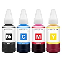 Tinte T664 T6641 70mL 664 Druckertinte, Druckerfarbe 664 Nachfülltinte T6641 für Drucker ET-2600 ET-2650 ET 2600 ET 2650 ET2600 ET2650 ET 2550 ET 4500 ET-2550 ET-4500 ET-3600 ET-2500 ET-4550 L355 L555