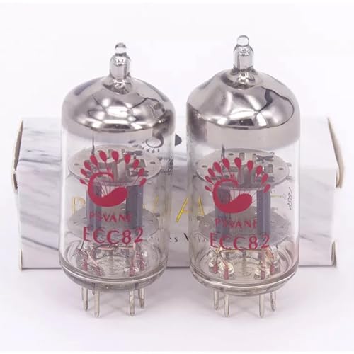 1matched pair PSVANE ECC82 Vacuum Tube 12AU7 Replace 12AU7 ECC82 Valve Tube HIFI Audio Vacuum Tube Amplifier DIY