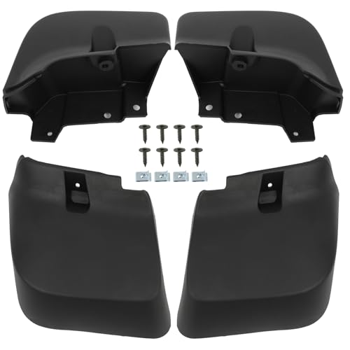 Image of ECCPP 4Pcs Mud Flaps Splash Guards 2015-2018 for Mitsubishi for L200 2.4L 2.5L Front & Rear Mud Guards