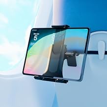 CHARGEWORX Airplane Tablet Holder for Tray Table, Universal Phone & Tablet Mount with 360 Rotation, Foldable Travel Phone Holder for Airplane, Train & Car, Compatible with iPad, Kindle & Smartphones