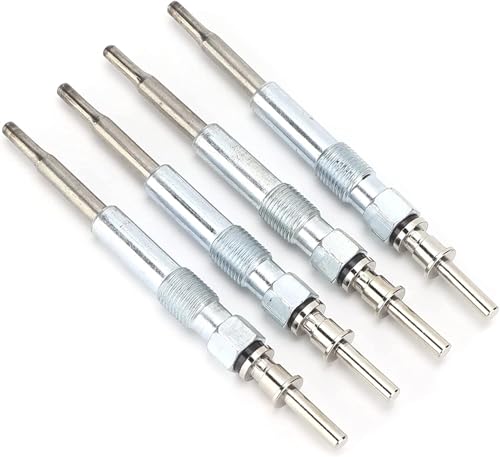 Partsline (Lot de 4) Bougie de préchauffage compatible avec Série 1 (E87), Série 3 (E46, E90, E91, E92, E93), Série 5 (E60, E61), Série 7 (E65, E66, E67), X3 (E83), X5 (E70), X6 (E71, E72) - 7786869