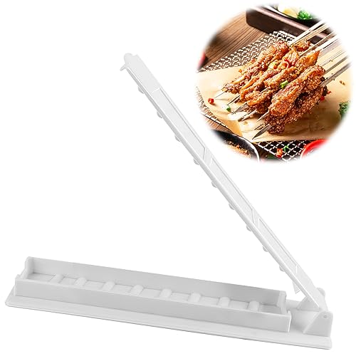 Materiale durevole: questo spiedo è realizzato in materiale ABS per uso alimentare e robusto, che resiste a temperature estreme e garantisce una lunga durata.