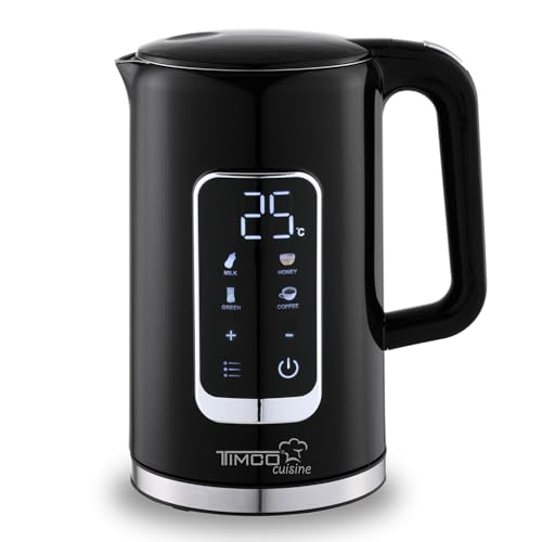 La Mejor Selección de Jarra Electrica los 5 más buscados. 47 Tetera Timco Jarra Electrica Digital Automática Para Calentar Agua 1.7 L 4 niveles de temperatura PreestablecidosJE8723DN