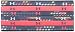 Under Armour Girls' Graphic Headbands - 6 Pack, Apollo Gray/Marathon Red, One Size