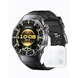 【体組成計セット】HUAWEI WATCH GT 6 Pro 46mm スマートウォッチ 1.47インチ大画面 最長21日間バッテリー サイクリング/登山/進化したゴルフナビ スポーツモード100種類以上 GPS搭載 心電図分析 健康/情緒モニタリング iOS/Android対応 ブラック