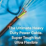 Coil to Length 3-Core Titanex H07RN-F Tough Robust, Heavy Duty Mains Power Cable 90c Ultra Flexible (25 Metres, 6 mm²) - Image 2