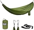 ENO TravelNest Hammock & Straps Combo - Portable Hiking and Camping Hammock with Straps Included - Travel Hammock for Camping, Hiking, Backpacking, a Festival, or The Beach - Moss