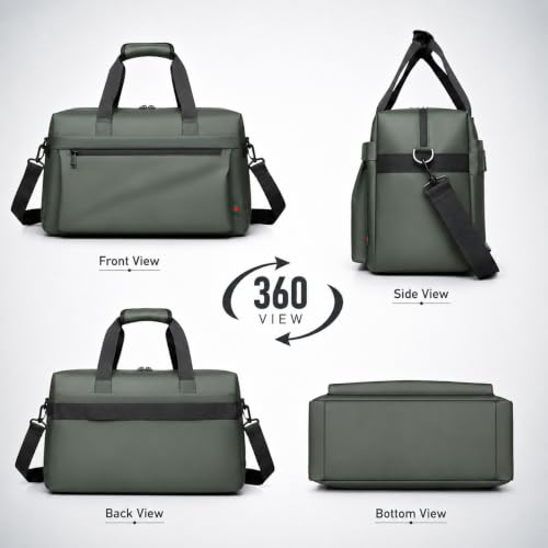 Image of CAVALO - Be Unique Premium Travel Duffle Bag for Men & Women | Water Resistant Weekender Gym Bag| Overnight Cabin Luggage Bag with Detachable Shoulder Strap