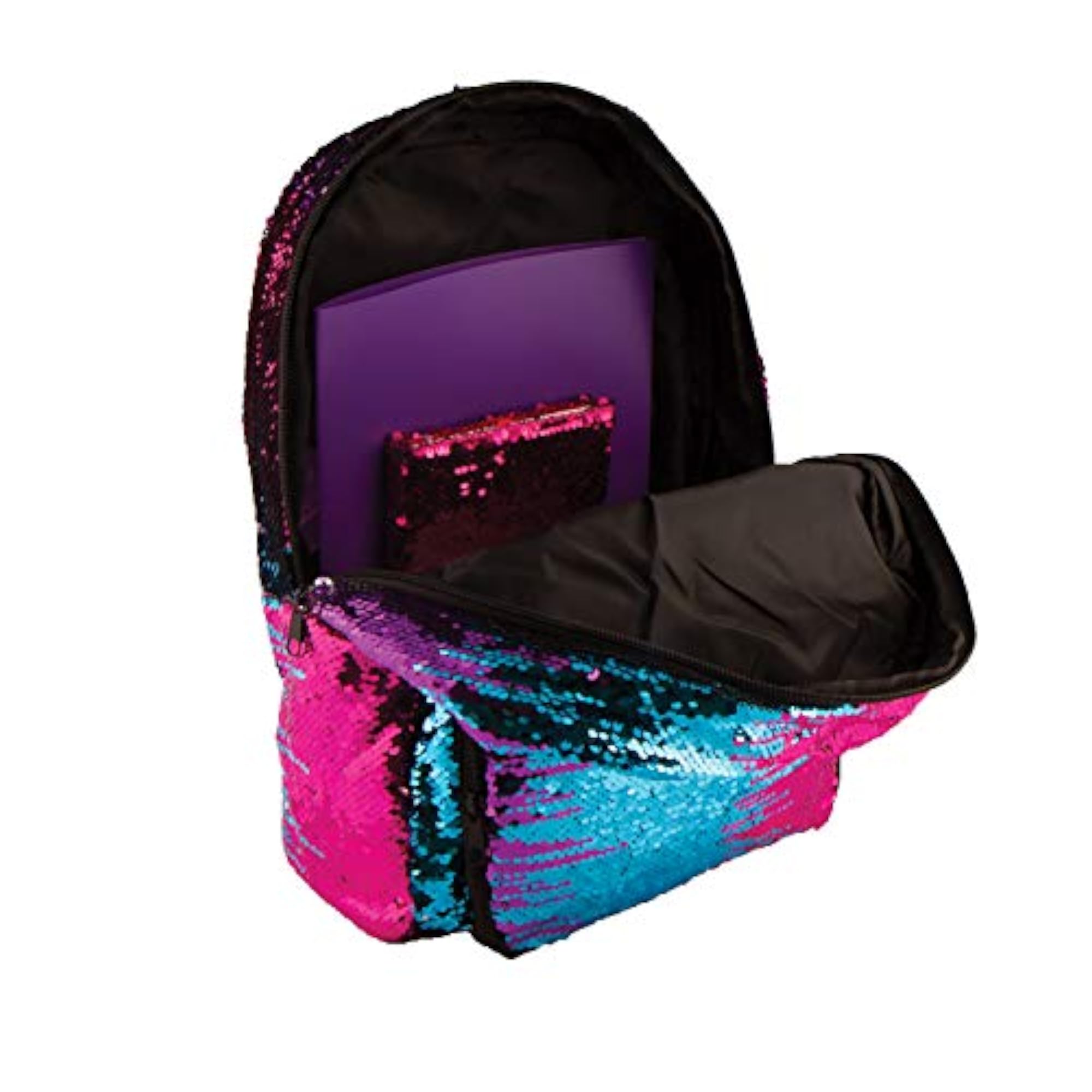 Magic Sequin Rainbow/Silver Backpack