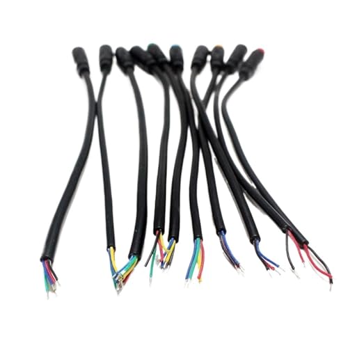 Conector M8 6 pines con cable de freno de 20cm para sensor de conexión de señal 2