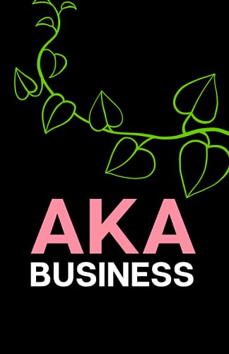 AKA Business Chapter/Committee Meeting Journal/Notebook