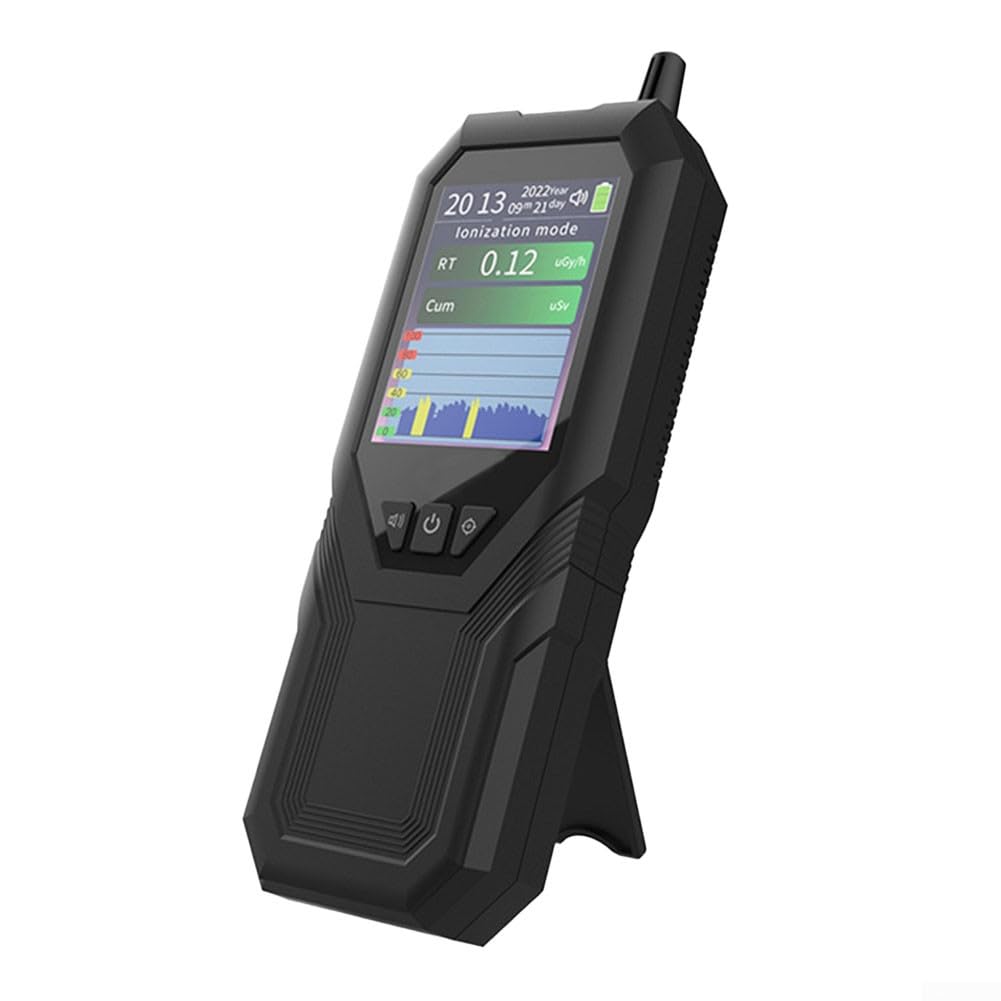 Geiger Counter Nuklearstrahlungsdetektor, verbessertes Monitor-Dosimeter, wiederaufladbar, Beta-Gamma-Röntgenstrahlung, tragbarer Handstrahlungsmonitor mit LCD-Display