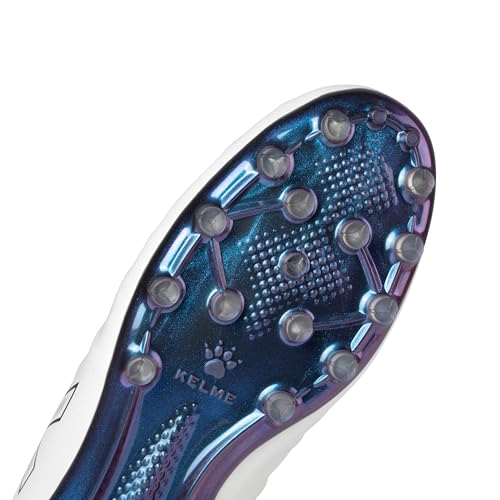 KELME Soccer Cleats Men Pro Calfskin Leather Soccer Shoes Outdoor Firm Multi Ground Football Sneaker Unisex4