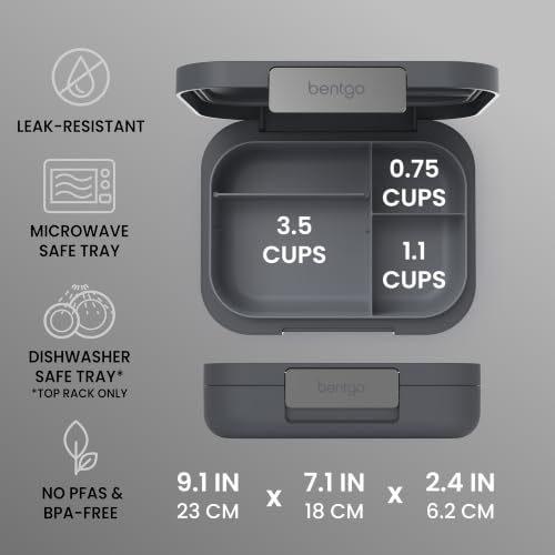 Image of Bentgo Modern Adult Bento Lunch Box with 3-4 Compartments