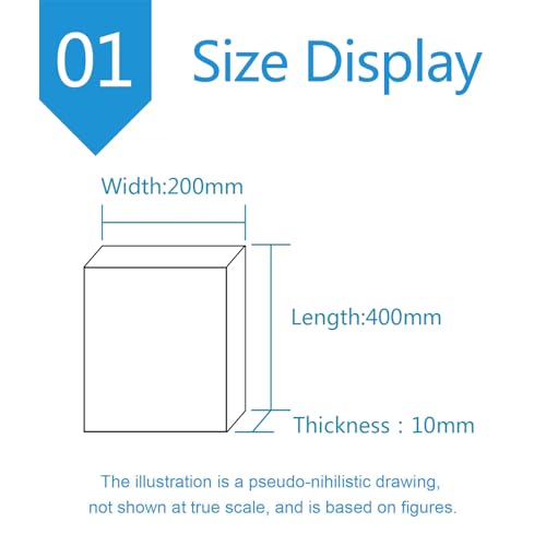 Placa de acrílico transparente de 1cm que sustituye vidrios rotos 2