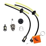 Lieferumfang: 2sets ( Benzinfilter, Benzinschläuche, Dichtung ) + 1x Dichtung + 1x Primer + 1x Zündkerze + 1x Benzinfilter + 1x HURI Maßband