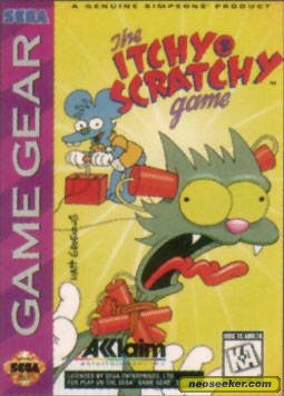 Itchy & Scratchy - Sega Game Gear (Renewed)