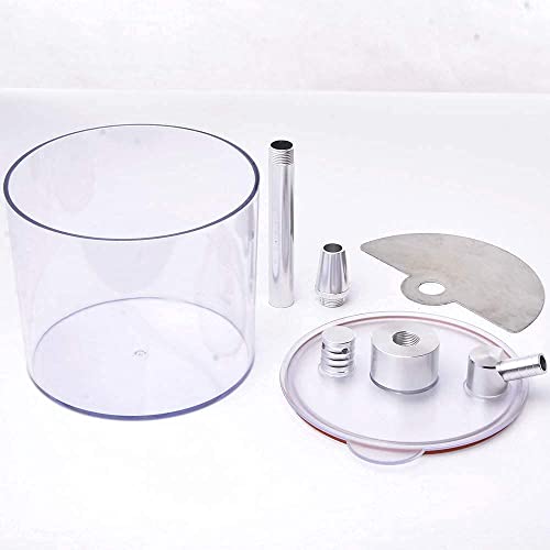 LSZ Shisha-Set Tragbarer Haken-Set, Acryl-Hukahn Shisha Set mit Keramikschale Outdoor-Party-Huka Shisha-Set – Bild 5