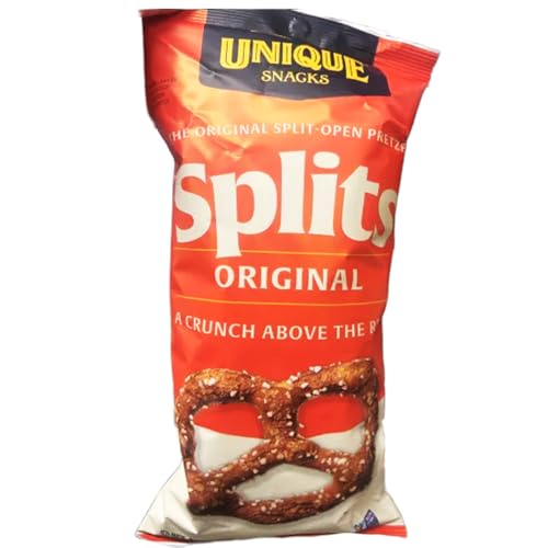 Unique Snacks Original “Splits” Pretzels, Delicious Homestyle Baked, Certified OU Kosher and Non-GMO, No Artificial Flavor, 11 Oz Bags (Pack of 1)