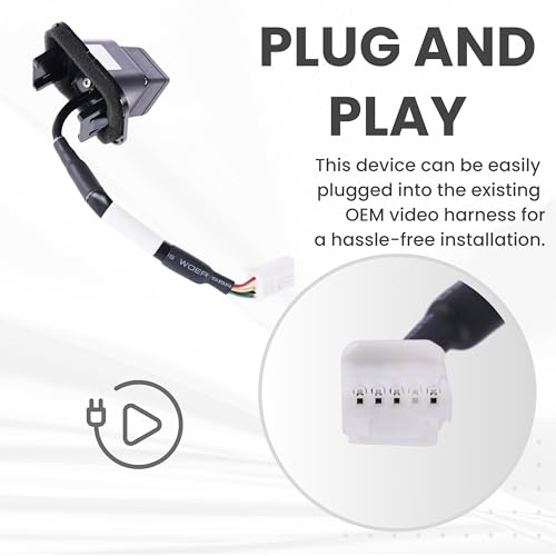 Image of Backup Camera Replaces for 2014-2015 Mazda 6 OE Part # GJT1-67-RC0C GJT1-67-RC0 GJT1-67-RC0B
