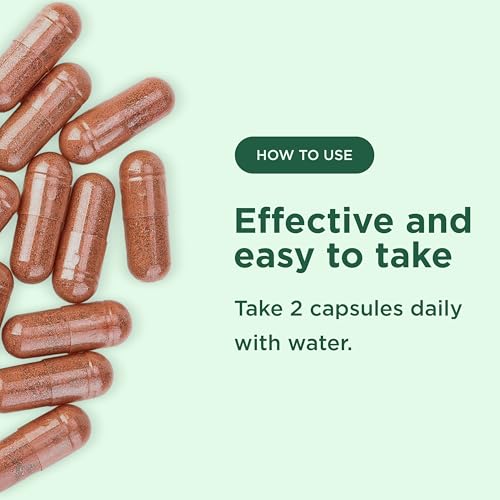 100% Natural Red Yeast Rice 1200 mg with CoQ10 100 mg, 2 in 1, Maintain Healthy Cholesterol Levels - 120 Veggie Capsules - Thumbnail 4