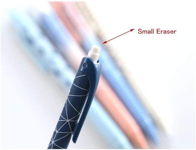 Blue Series Mechanical Pencils, Black Lead 0.7mm Point Automatic Pencil for drafting, Refillable Pencils Pack of 5 Pcs… image 5