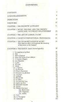 Interpreting the Songs of Gabriel Faure