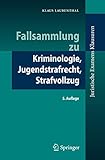  Fallsammlung zu Kriminologie, Jugendstrafrecht, Strafvollzug (Juristische ExamensKlausuren) (German Edition)