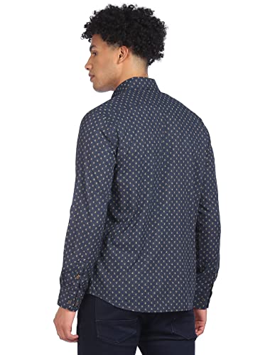 Image of Arrow Sports Men's Printed Slim Fit Shirt