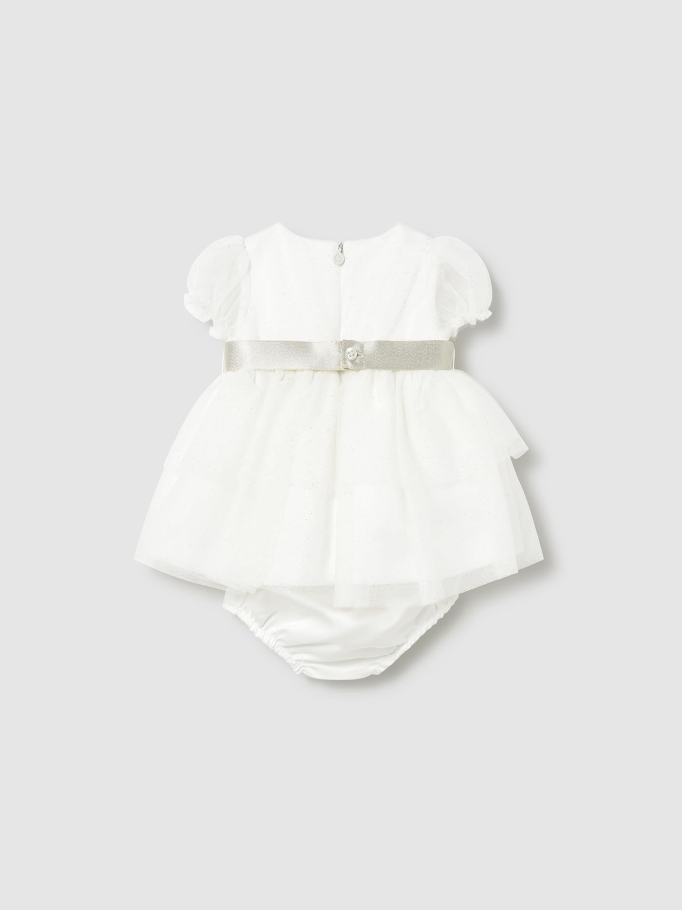 Mayoral Vestito tul Cerimonia per Bimba Panna