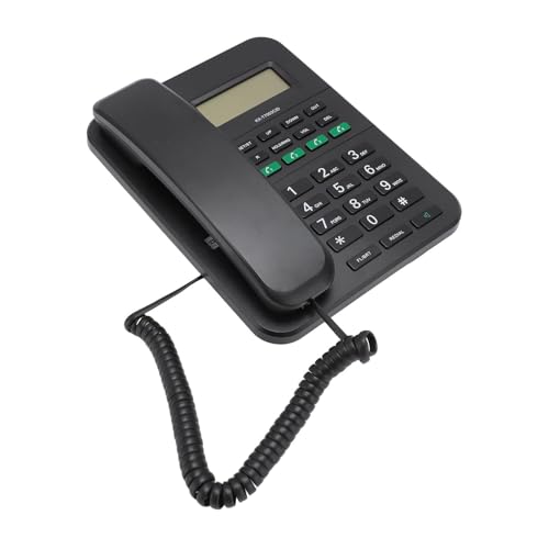 Teléfono fijo con cable Sanpyl, pantalla LCD y ajuste de volumen miniatura 6
