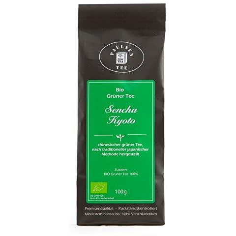 Paulsen Tee Grüner Tee Sencha Kyoto Bio chinesischer grüner Tee 100g Cover