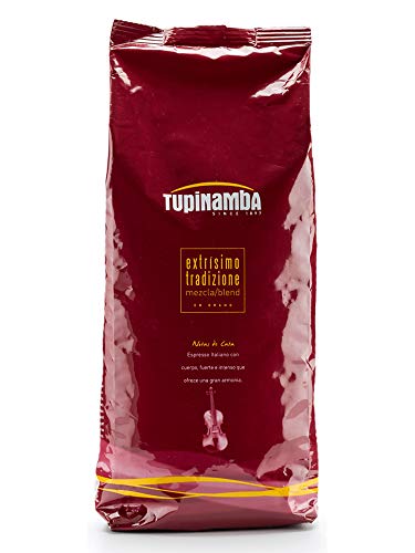 Tupinamba Extrisimo Mezcla Café en Grano Paquete 1 kg 80 % Natural - 20 % Torrefacto Cover