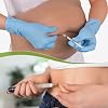 Belly Injection Simulator, Subcutaneous Injection Practice Kit, Insulin Injection Training Model for Nursing Students, Medium Skin