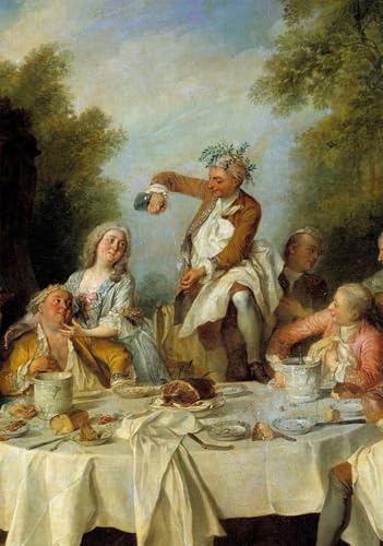 Cuadro en lienzo de Nicolás Lancret: arte clásico de 60x90cm para dar elegancia a tu salón