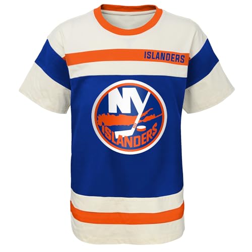 Outerstuff NHL New York Islanders Boys Youth Buzzer Beater Short Sleeve Tee, Ages 8 to 202