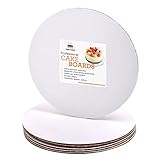 8' Round Coated Cakeboard, 6 ct.