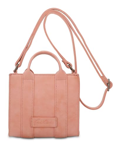Sac bandoulière Fritzi Square Mini Vintage Papaya aux finitions soignées