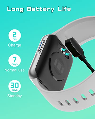 Grv Smart Watch For Men Women, Smartwatch For Ios And Android Phones Personalized Watch Faces Ip68 Waterproof, Fitness Tracker With Heart Rate/Blood Oxygen/Sleep Monitor Steps Calories Tracker (Gray) #TOP6